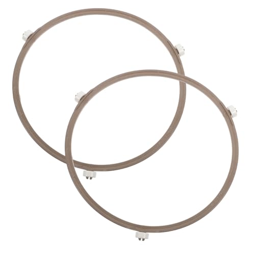 LABRIMP 2 Stück Mikrowellen Drehteller Runder Ofenring Transparent Mikrowellen Ersatzteile Mikrowellen Platte Drehteller Rolle Mikrowellen Halter Drehteller Ständer Gestell LABRIMP 2 Stück Mikrowellen Drehteller Runder Ofenring Transparent Mikrowellen Ersatzteile Mikrowellen Platte Drehteller Rolle Mikrowellen Halter Drehteller Ständer Gestell von LABRIMP