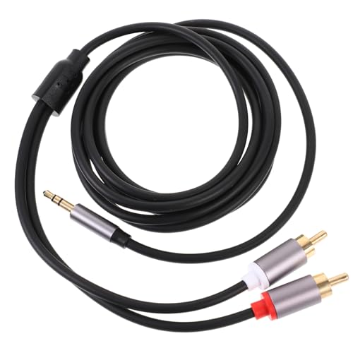 LABRIMP 2M Audiokabel Dual Verlängerungskabel für Hifi Audio Stilvolles Design Kompatibel mit Lautsprechern Computern Smartphones für Audioverbindungen LABRIMP 2M Audiokabel Dual Verlängerungskabel für Hifi Audio Stilvolles Design Kompatibel mit Lautsprechern Computern Smartphones für Audioverbindungen von LABRIMP