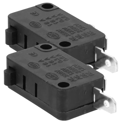 LABRIMP Switch Opener 2st Mikrowellen Schalter Mikrowellenherdtür Mikrowelle Zubehör 2 Normalerweise Offen Reparatur Eines Mikrowellenherds Universal- Komponente Koppler Endschalter LABRIMP Switch Opener 2st Mikrowellen Schalter Mikrowellenherdtür Mikrowelle Zubehör 2 Normalerweise Offen Reparatur Eines Mikrowellenherds Universal- Komponente Koppler Endschalter von LABRIMP