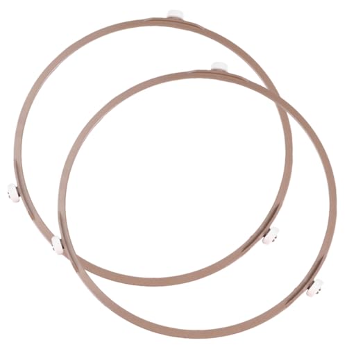 LABRIMP 2St Mikrowellenzubehör Tellerring für die Mikrowellen-Rollring Mikrowellenständer Mikrowellen- -Unterstützung halter für mikrowellenplatten Scrollrad Komponente Rolle LABRIMP 2St Mikrowellenzubehör Tellerring für die Mikrowellen-Rollring Mikrowellenständer Mikrowellen- -Unterstützung halter für mikrowellenplatten Scrollrad Komponente Rolle von LABRIMP