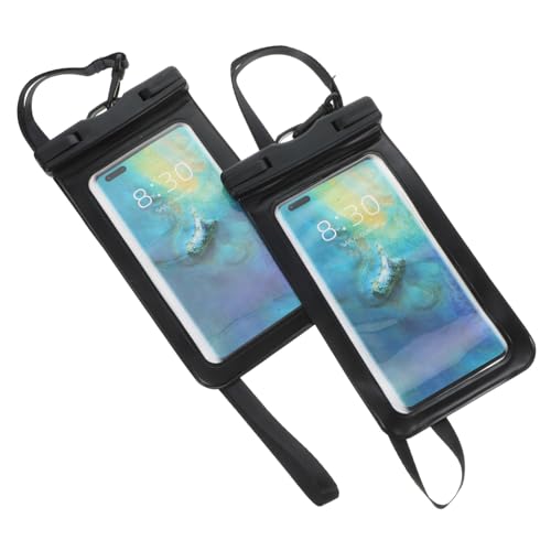 LABRIMP 2Stücke wasserdichte Handyhülle Unterwasser Handytasche für Schwimmen Strand Wassersport Schützt vor Wasser LABRIMP 2Stücke wasserdichte Handyhülle Unterwasser Handytasche für Schwimmen Strand Wassersport Schützt vor Wasser von LABRIMP