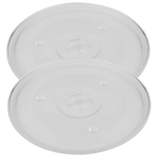 LABRIMP Kochplatte für Mikrowelle 2-teilig Glas-Drehteller spülmaschinenfest Ersatz für Mikrowelle LABRIMP Kochplatte für Mikrowelle 2-teilig Glas-Drehteller spülmaschinenfest Ersatz für Mikrowelle von LABRIMP