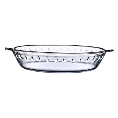 LABRIMP 3 Stk runde Auflaufform aus Glas Backofen Kuchenform Mikrowellentablett Teller kühlschrank glasplatte glasplatten für kühlschrank hitzebeständiges Gericht Backplatte aus Glas Weiß LABRIMP 3 Stk runde Auflaufform aus Glas Backofen Kuchenform Mikrowellentablett Teller kühlschrank glasplatte glasplatten für kühlschrank hitzebeständiges Gericht Backplatte aus Glas Weiß von LABRIMP