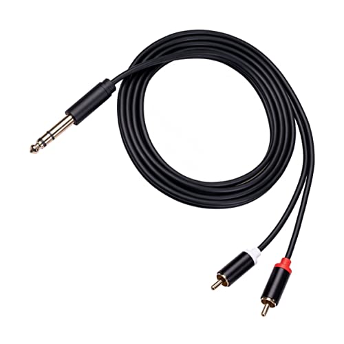 LABRIMP 3M Audio Y Splitter Kabel Langes Vergoldetes Kabel Sauerstofffreies für Hifi Audioübertragung für Mixer Doppelabschirmung von LABRIMP
