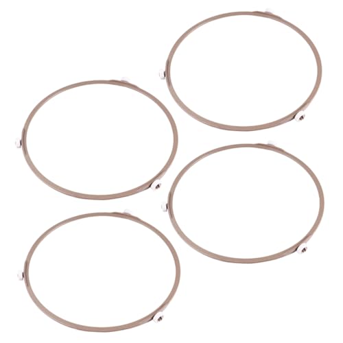 LABRIMP Tellerhalter für Mikrowellen-Drehteller 4 Stück Ersatz-Drehtellerhalter Kunststoffring Kunststoffstütze Mikrowellen-Radringe Drehtellerhalter für die Mikrowelle LABRIMP Tellerhalter für Mikrowellen-Drehteller 4 Stück Ersatz-Drehtellerhalter Kunststoffring Kunststoffstütze Mikrowellen-Radringe Drehtellerhalter für die Mikrowelle von LABRIMP