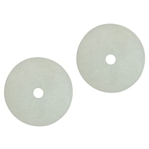 LABRIMP 4 Stück wäschetrockner filter Trocknerfilter Maschinenreiniger Filterwechsel im Trockner Sieb Standstaubsauger Zubehör Filter für Trockner Flusenfänger für Trockner Vlies Weiß von LABRIMP