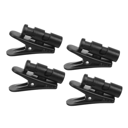 LABRIMP 4Stücke Kopfhörer Kabel Clips Starke Halter für Kabelmanagement Tanglefree Design für Sport Robuste Kunststoffklemmen zur Befestigung von Kopfhörerkabeln von LABRIMP