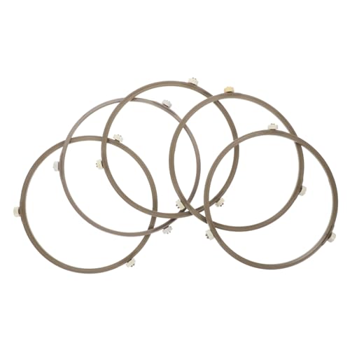 LABRIMP 5 Stk Ständer für Mikrowellenherde Halterung für Mikrowellentabletts Ofenrollenring mikrowelle halterung microwellenhalterrung Mikrowellenständer Radring für Glasplatten Plastik LABRIMP 5 Stk Ständer für Mikrowellenherde Halterung für Mikrowellentabletts Ofenrollenring mikrowelle halterung microwellenhalterrung Mikrowellenständer Radring für Glasplatten Plastik von LABRIMP