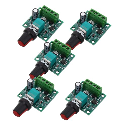 LABRIMP 5Stücke Teiliger Pwm Drehzahlregler für Gleichstrommotoren Einstellbar Vielseitig Einsetzbar für Mechanische Geräte Modellprojekte LABRIMP 5Stücke Teiliger Pwm Drehzahlregler für Gleichstrommotoren Einstellbar Vielseitig Einsetzbar für Mechanische Geräte Modellprojekte von LABRIMP