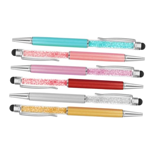 LABRIMP 6Stücke Kapazitiver Touchscreen Stift Kugelschreiber Sortierten für Tablets Smartphones Bürobedarf Leicht Tragbar Perfektes LABRIMP 6Stücke Kapazitiver Touchscreen Stift Kugelschreiber Sortierten für Tablets Smartphones Bürobedarf Leicht Tragbar Perfektes von LABRIMP