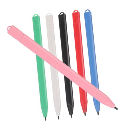 LABRIMP 6Stücke LCD Schreibtablet Stylus Stift Touchscreen Stift für Tablets Smartphones Tragbar Sensitiv für Präzises Schreiben Zeichnen Farblich Gemischt LABRIMP 6Stücke LCD Schreibtablet Stylus Stift Touchscreen Stift für Tablets Smartphones Tragbar Sensitiv für Präzises Schreiben Zeichnen Farblich Gemischt von LABRIMP