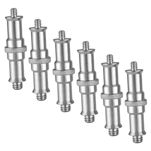 LABRIMP 6Stücke Schraubadapter für Kamerastative Heißschuhadapter für Blitzgeräte Metalladapter für Action Halterungen Kompatibel mit Stativgewinden Lichtständern LABRIMP 6Stücke Schraubadapter für Kamerastative Heißschuhadapter für Blitzgeräte Metalladapter für Action Halterungen Kompatibel mit Stativgewinden Lichtständern von LABRIMP