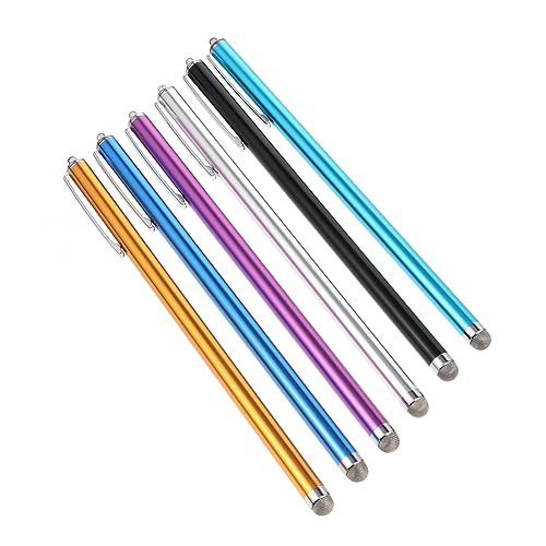 LABRIMP 6st Kapazitiver Stift Eingabestift Telefonstift Empfindlichkeit Stift Tablet-Stift Bleistift Touchscreen-schreibstift Berührungsempfindlicher Bildschirm Tuch von LABRIMP