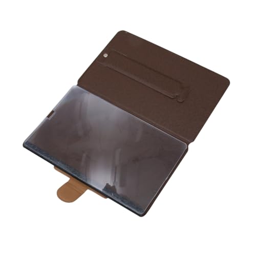LABRIMP Telefon-Bildschirmlupe 8 Zoll universeller Bildschirmverstärker Schwarze Leder-Telefonhülle zufällige Farbe von LABRIMP