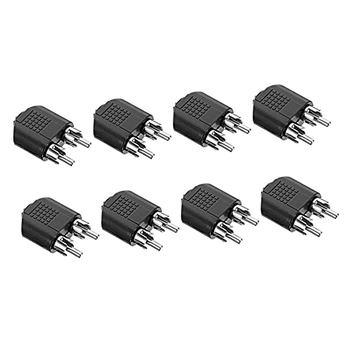 LABRIMP 8Stücke Stereo Adapter Splitter für Handy Audiogeräte Mehr Klangqualität Einfaches Verbinden von LABRIMP