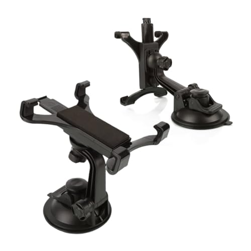 LABRIMP Auto Tablet Halterung Rücksitz Halter für Tablets Universelle Kopfstützen Halterung für Mehr Einfache Installation Schwarz von LABRIMP