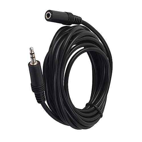 LABRIMP Aux Kabel Adapter Professionelles Stereo Audio Verlängerungskabel für Kopfhörer Lautsprecher Vernickelte Anschlüsse für Smartphone Tablet von LABRIMP