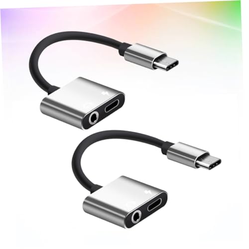 LABRIMP C Kopfhöreradapter Aluminium Legierung Audiokabel Kompatibel mit USB C Smartphones Unterstützt Audio Anruf LABRIMP C Kopfhöreradapter Aluminium Legierung Audiokabel Kompatibel mit USB C Smartphones Unterstützt Audio Anruf von LABRIMP