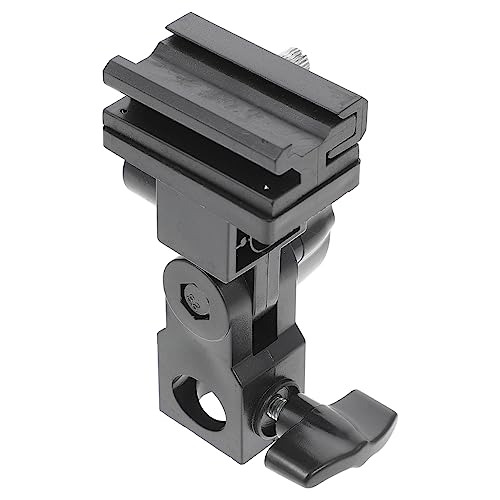 LABRIMP Einstellbarer Lichtstandadapter für Blitzlampen mit Regenschirmklemme Vielseitiger Blitzhalter für Fotografie Kompatibel mit Verschiedenen Kontakten Externen Reflektoren LABRIMP Einstellbarer Lichtstandadapter für Blitzlampen mit Regenschirmklemme Vielseitiger Blitzhalter für Fotografie Kompatibel mit Verschiedenen Kontakten Externen Reflektoren von LABRIMP