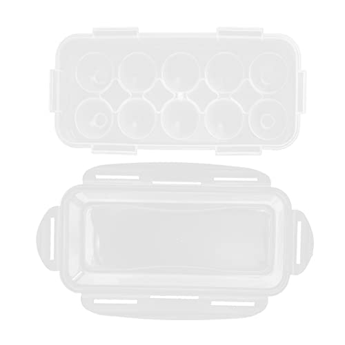LABRIMP Kasten Eierbehälter storage boxes aufbwahrungs-box für kühltbox zum Mitnehmen von Lebensmittelbehältern hühnerstall dekor Tragbarer Eierkarton Ei Fall Plastik Weiß LABRIMP Kasten Eierbehälter storage boxes aufbwahrungs-box für kühltbox zum Mitnehmen von Lebensmittelbehältern hühnerstall dekor Tragbarer Eierkarton Ei Fall Plastik Weiß von LABRIMP