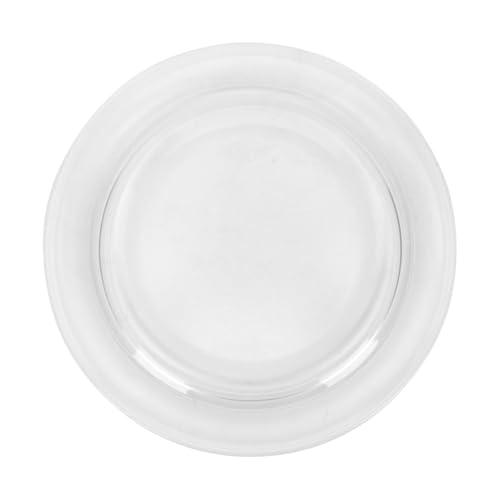 LABRIMP Mikrowellenplatte 27 cm Mikrowellen-Drehteller Glastablett hitzebeständig leicht zu reinigen für effizientes Kochen LABRIMP Mikrowellenplatte 27 cm Mikrowellen-Drehteller Glastablett hitzebeständig leicht zu reinigen für effizientes Kochen von LABRIMP