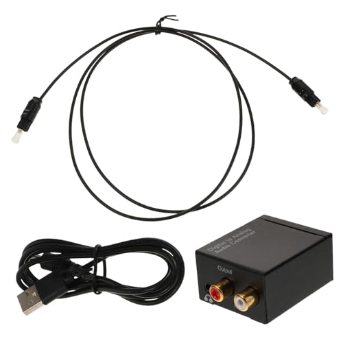 LABRIMP Optischer Analog Audio mit Klinkenstecker Digitalem Koaxial Adapter für Fernseher Wohnmobile Robuster Audio Adapter für Einfache LABRIMP Optischer Analog Audio mit Klinkenstecker Digitalem Koaxial Adapter für Fernseher Wohnmobile Robuster Audio Adapter für Einfache von LABRIMP