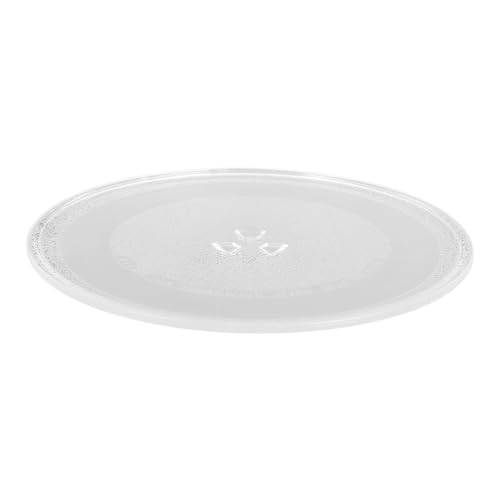 LABRIMP Transparenter Drehteller Aus Glas Mit Hohem Borosilikatgehalt Mikrowellenzubehör Ersatz Ofenblech Ersatz Mikrowellenplatte LABRIMP Transparenter Drehteller Aus Glas Mit Hohem Borosilikatgehalt Mikrowellenzubehör Ersatz Ofenblech Ersatz Mikrowellenplatte von LABRIMP