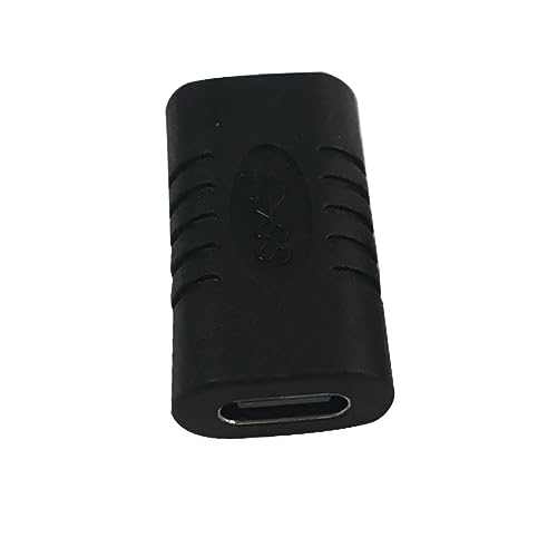 LABRIMP USB C Adapter C Buchse Buchse Erweiterungsadapter für Computer Mobiltelefone Tablets Tragbar Langlebig Rostfrei Schwarz LABRIMP USB C Adapter C Buchse Buchse Erweiterungsadapter für Computer Mobiltelefone Tablets Tragbar Langlebig Rostfrei Schwarz von LABRIMP