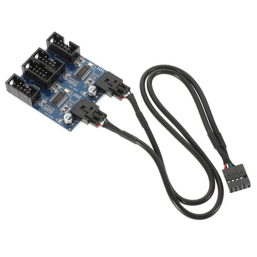 LABRIMP USB Pin Header Splitter Adapter zu Kompatibel mit Motherboard für RGB Einfache Installation Kompakte Hochleistungsfähigkeit Zuverlässige LABRIMP USB Pin Header Splitter Adapter zu Kompatibel mit Motherboard für RGB Einfache Installation Kompakte Hochleistungsfähigkeit Zuverlässige von LABRIMP