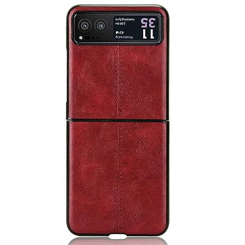 LACAE Passend für Motorola Razr 40 Hülle, Ultradünne Fein und Elegant Handyhülle, schwarz von LACAE