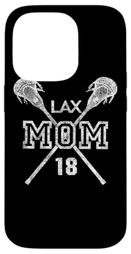 LAX Mom #18 Lacrosse Mom Player Number 18 Geschenke zum Muttertag Hülle für iPhone 14 Pro LAX Mom #18 Lacrosse Mom Player Number 18 Geschenke zum Muttertag Hülle für iPhone 14 Pro von LACROSSE MOM NUMBER JERSEY FAVORITE PLAYER GIFTS