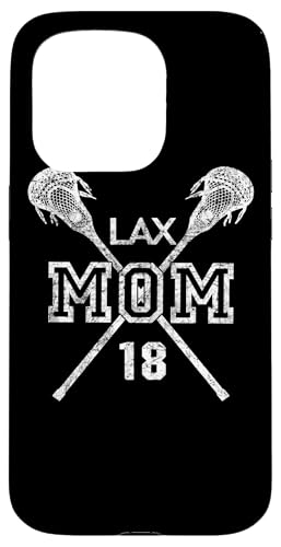 LAX Mom #18 Lacrosse Mom Player Number 18 Geschenke zum Muttertag Hülle für iPhone 15 Pro LAX Mom #18 Lacrosse Mom Player Number 18 Geschenke zum Muttertag Hülle für iPhone 15 Pro von LACROSSE MOM NUMBER JERSEY FAVORITE PLAYER GIFTS