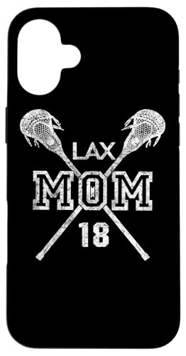 LAX Mom #18 Lacrosse Mom Player Number 18 Geschenke zum Muttertag Hülle für iPhone 16 Plus LAX Mom #18 Lacrosse Mom Player Number 18 Geschenke zum Muttertag Hülle für iPhone 16 Plus von LACROSSE MOM NUMBER JERSEY FAVORITE PLAYER GIFTS
