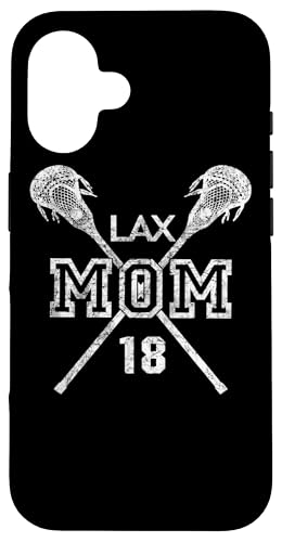 LAX Mom #18 Lacrosse Mom Player Number 18 Geschenke zum Muttertag Hülle für iPhone 16 LAX Mom #18 Lacrosse Mom Player Number 18 Geschenke zum Muttertag Hülle für iPhone 16 von LACROSSE MOM NUMBER JERSEY FAVORITE PLAYER GIFTS