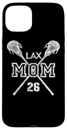 LAX Mom #26 Lacrosse Mom Player Nummer 26 Muttertagsgeschenke Hülle für iPhone 15 Plus LAX Mom #26 Lacrosse Mom Player Nummer 26 Muttertagsgeschenke Hülle für iPhone 15 Plus von LACROSSE MOM NUMBER JERSEY FAVORITE PLAYER GIFTS
