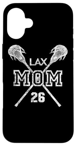 LAX Mom #26 Lacrosse Mom Player Nummer 26 Muttertagsgeschenke Hülle für iPhone 16 Plus LAX Mom #26 Lacrosse Mom Player Nummer 26 Muttertagsgeschenke Hülle für iPhone 16 Plus von LACROSSE MOM NUMBER JERSEY FAVORITE PLAYER GIFTS
