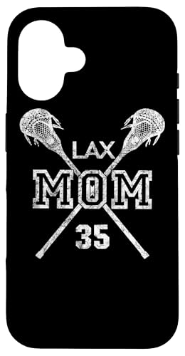 LAX Mom #35 Lacrosse Mom Player Number 35 Geschenke zum Muttertag Hülle für iPhone 16 LAX Mom #35 Lacrosse Mom Player Number 35 Geschenke zum Muttertag Hülle für iPhone 16 von LACROSSE MOM NUMBER JERSEY FAVORITE PLAYER GIFTS