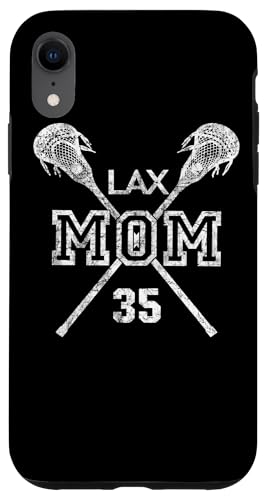 LAX Mom #35 Lacrosse Mom Player Number 35 Geschenke zum Muttertag Hülle für iPhone XR LAX Mom #35 Lacrosse Mom Player Number 35 Geschenke zum Muttertag Hülle für iPhone XR von LACROSSE MOM NUMBER JERSEY FAVORITE PLAYER GIFTS