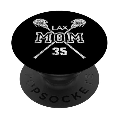 LAX Mom #35 Lacrosse Mom Player Number 35 Geschenke zum Muttertag PopSockets Klebender PopGrip LAX Mom #35 Lacrosse Mom Player Number 35 Geschenke zum Muttertag PopSockets Klebender PopGrip von LACROSSE MOM NUMBER JERSEY FAVORITE PLAYER GIFTS