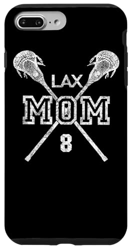 LAX Mom #8 Lacrosse Mom Player Nummer 8 Muttertagsgeschenke Hülle für iPhone 7 Plus/8 Plus LAX Mom #8 Lacrosse Mom Player Nummer 8 Muttertagsgeschenke Hülle für iPhone 7 Plus/8 Plus von LACROSSE MOM NUMBER JERSEY FAVORITE PLAYER GIFTS
