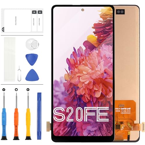 AMOLED für Samsung Galaxy S20 FE Bildschirm Ersatz für Samsung S20 FE 5G LCD-Bildschirm für Samsung S20 Lite Display G780 Touch Digitizer Assembly für SM-G780F G780F/DSM G780G von LADYSON