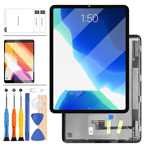 Ersatz-LCD-Bildschirm Compatible für iPad Pro 11 3. Generation 2021, A2301, A2459, A2460, LCD-Display, Touch-Panel, Glas, vollständiger Digitizer, Montage-Teile-Set, Werkzeug und Schutzfolie von LADYSON