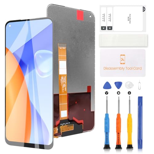 Ersatz-LCD-Bildschirm für Oppo A52 A72 A92 LCD Bildschirm Ersatz für OPPO A52 CPH2061, CPH2069, PADM00, PDAM10 LCD Display Touchscreen Digitizer Assembly Kit (Schwarz) von LADYSON