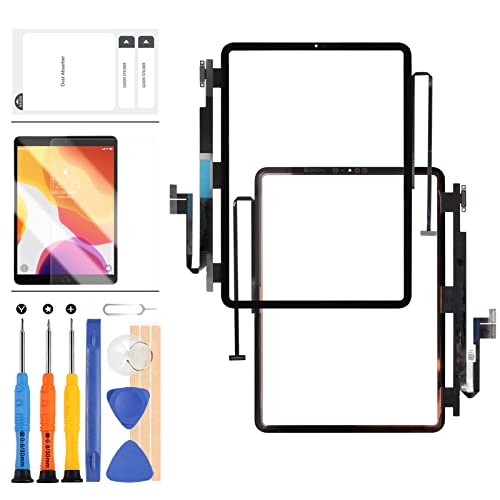 Ersatzdisplay Compatible für iPad Pro 27,9 cm (11 Zoll) 2018 A1980 A2013 A1934 A1979 Touch Senor Glas Panel Digitizer mit Displayschutzfolie + gratis Reparatur-Werkzeug-Sets (ohne LCD) von LADYSON