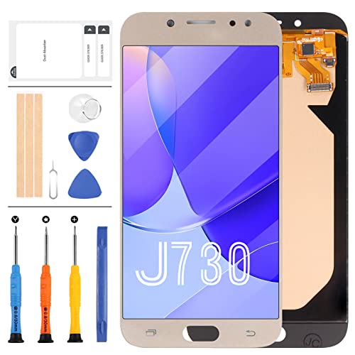 Für Samsung Galaxy J7 PRO 2017 Bildschirm Ersatz [Nicht Original] SM-J730 J730G J730F SM-J730F/DS J730FM/DSM J730G/DS 5,5 Zoll LCD Display Touch Screen Digitizer Montage Kit +Reparatur Werkzeuge von LADYSON