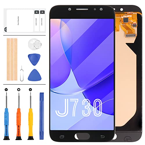 Für Samsung Galaxy J7 Pro 2017 Bildschirm Ersatz SM-J730 J730G J730F SM-J730F/DS J730FM/DSM J730G/DS INCELL LCD-Display Touchscreen Digitizer Montageset mit werkzeugen (Nicht Original) von LADYSON