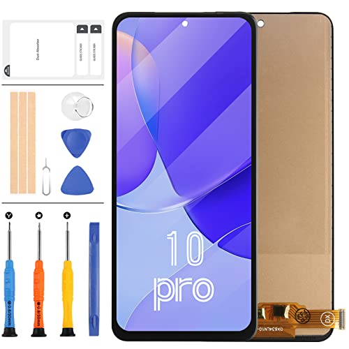 Für Xiaomi Redmi Note 10 Pro 4G Bildschirm Ersatz kompatibel für Xiaomi Redmi Note 10 Pro Max Display LCD Touchscreen Digitizer Montage M2101K6G M2101K6R Reparaturteile Kits von LADYSON