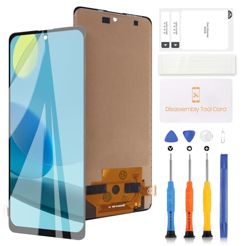 INCELL für Samsung Galaxy Note 10 Lite LCD-Bildschirm N770 N770F SM-N770F SM-N770F/DS SM-N770F/DSM Ersatz LCD Display Touchscreen Digitizer Kit mit Werkzeug (schwarz) von LADYSON