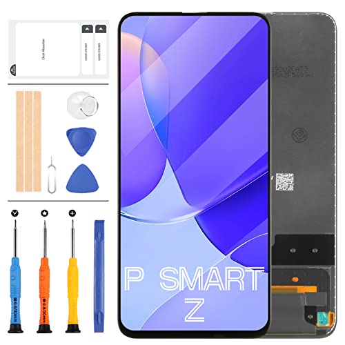 LADYSON 6,5 Zoll für Huawei P Smart Z Bildschirm für Huawei Y9 Prime 2019 LCD Display Reparaturteile Montage Touchscreen Digitizer Glas Linsen-Kits STK-L21 STK-L22 STK-LX3 von LADYSON