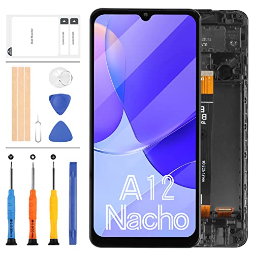 A127F LCD-Bildschirm-Ersatz für Samsung Galaxy A12 Nacho SM-A127 A127U A127F A127M A127 16,5 cm (6,5 Zoll) LCD-Display, Touch-Digitalisierer, Montage-Set mit Rahmen A127F LCD-Bildschirm-Ersatz für Samsung Galaxy A12 Nacho SM-A127 A127U A127F A127M A127 16,5 cm (6,5 Zoll) LCD-Display, Touch-Digitalisierer, Montage-Set mit Rahmen von LADYSON